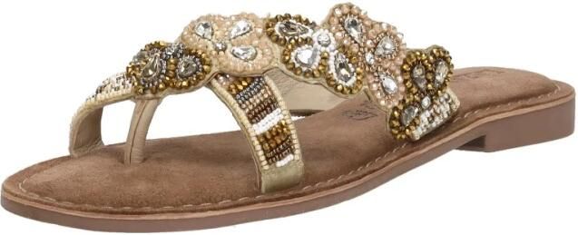 Lazamani Dames Slippers 75.455 Beige | Beige | 75.455 Beige - Foto 11