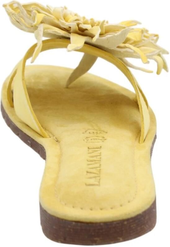 Lazamani Moa Dames Slippers Leer Yellow - Foto 5