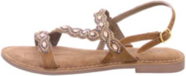 Lazamani Oranje Dames Sandalen Stijlvol en Comfortabel
