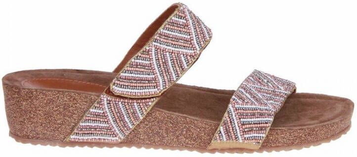 Lazamani Sandals Beige Dames