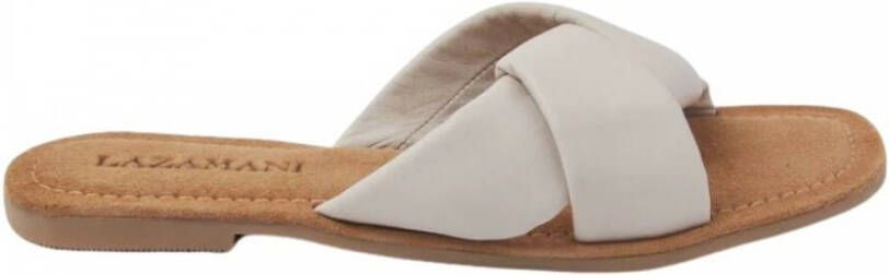 Lazamani Dames Slippers 33.505 Oyster | Grijs | 33.505 Oyster - Foto 4