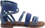 Lazamani Elina Dames Sandalen Denim - Thumbnail 2