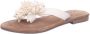 Lazamani 33.517 Slippers Dames Off White - Thumbnail 2
