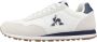 Le Coq Sportif Kleurrijke Slip-On Sportieve Sneakers White Heren - Thumbnail 8