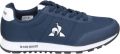 Le coq sportif Blauwe Casual Textiel Sneakers met Rubberen Zool - Blauw