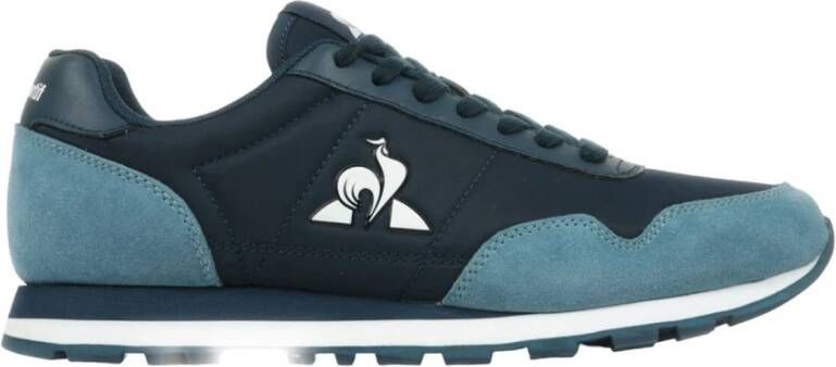 Le Coq Sportif Blauwe Casual Textiel Sneakers oor Heren Multicolor Heren
