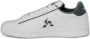 Le Coq Sportif Groene Leren Sportieve Sneakers met Rubberen Zool White Heren - Thumbnail 5