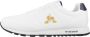 Le coq sportif Moderne witte sneakers met gouden details - Thumbnail 2