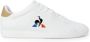 Le Coq Sportif Witte casual leren sneakers voor White - Thumbnail 2