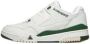 Le Coq Sportif Retro Stijl Wit Groen Sneakers White Heren - Thumbnail 5