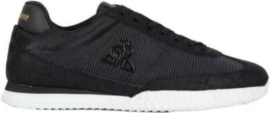 Le Coq Sportif Hardloopsneakers met Suède Inzetstukken Black Dames