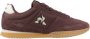 Le Coq Sportif Bruine Casual Sneakers met Rubberen Zool Brown Heren - Thumbnail 2