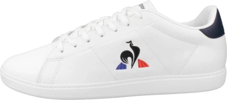 Le Coq Sportif Stijlvolle Courtset Sneakers voor Mannen White Heren