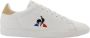 Le Coq Sportif Witte casual leren sneakers voor heren White Heren - Thumbnail 5