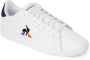Le Coq Sportif Courtset Sneakers Heren Optical White Dress Blue - Thumbnail 7