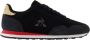 Le Coq Sportif Zwarte Casual Suède Sneakers Black Heren - Thumbnail 2