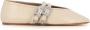 Le Monde Beryl Beige Platte Ballerina Schoenen - Thumbnail 1
