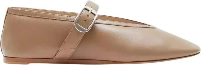 Le Monde Beryl Geweven leren ballerina's