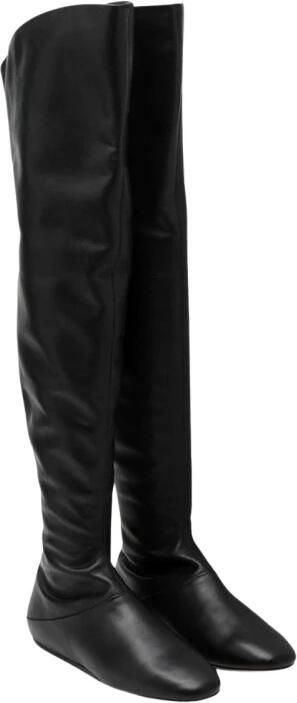 Le Monde Beryl Luna Overknee leren laarzen