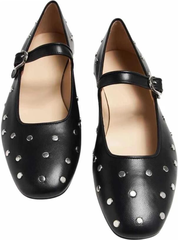 Le Monde Beryl Mary Jane Ballerina Flats met Noppen - Foto 2