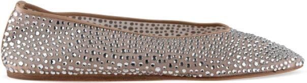 Le Monde Beryl Mesh Crystal Mary Jane Flat