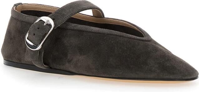 Le Monde Beryl Zwarte platte schoenen Stella Slipper