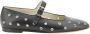 Le Monde Beryl Stijlvolle geperforeerde leren balletflats Black Dames - Thumbnail 7