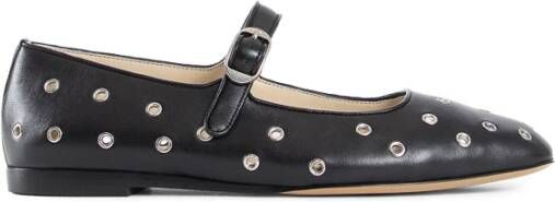 Le Monde Beryl Studded Leren Mary Jane Schoenen