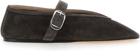 Le Monde Beryl Zwarte platte schoenen Stella Slipper