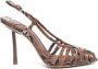 Le Silla Bruine Enkelband Stiletto Hakken - Thumbnail 1