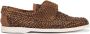 Le Silla Bruine Kristal Slip-On Mocassins - Thumbnail 1