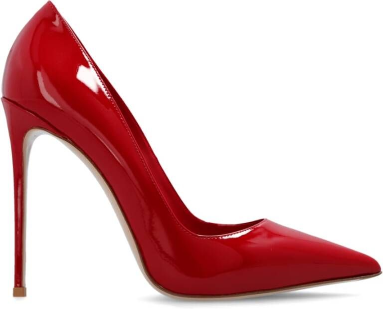 Le Silla Eva 120 mm lakleren pumps Rood