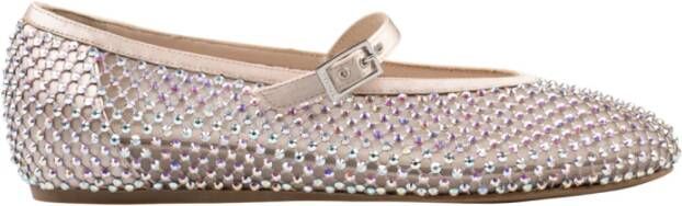 Le Silla Gouden Kristal Plat Schoenen