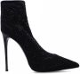 Le Silla Pumps verfraaid met kristallen Zwart - Thumbnail 1