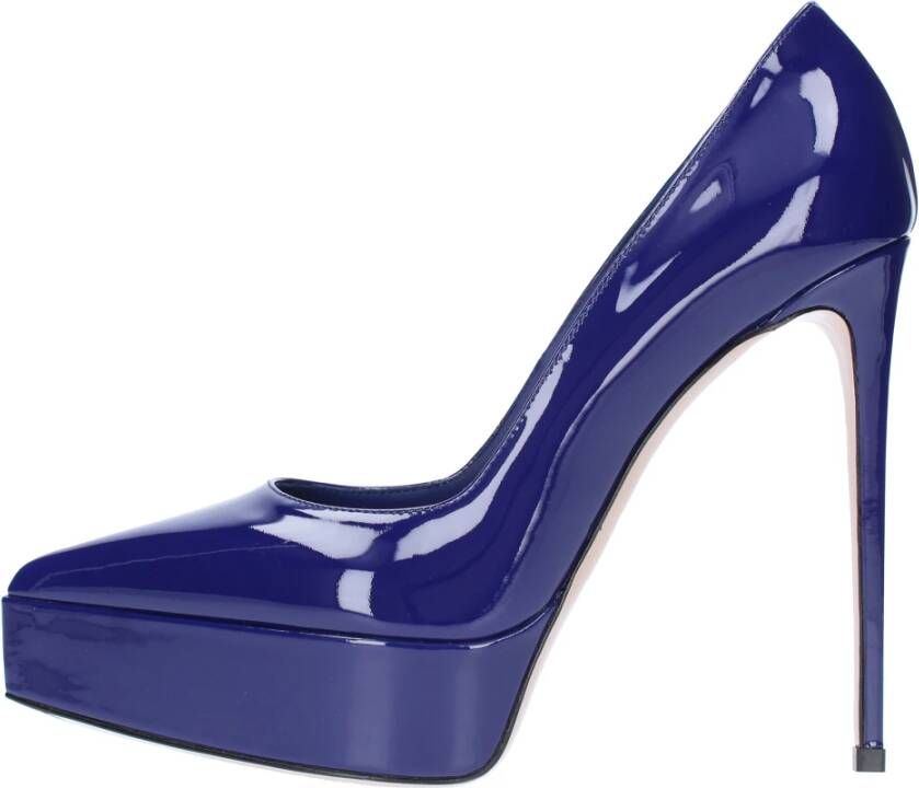 Le Silla Met hak Blauw Blue Dames