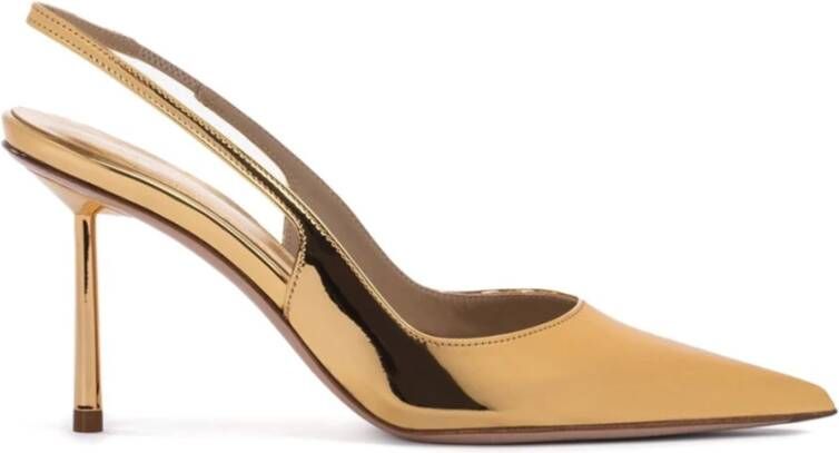 Le Silla Metallic Gouden Stiletto Pumps