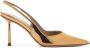 Le Silla Metallic Gouden Stiletto Pumps - Thumbnail 1