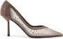 Le Silla Rhinestone Stiletto Hakken Made in Italy - Thumbnail 1