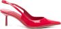 Le Silla Rode platte schoenen elastische hielband - Thumbnail 1
