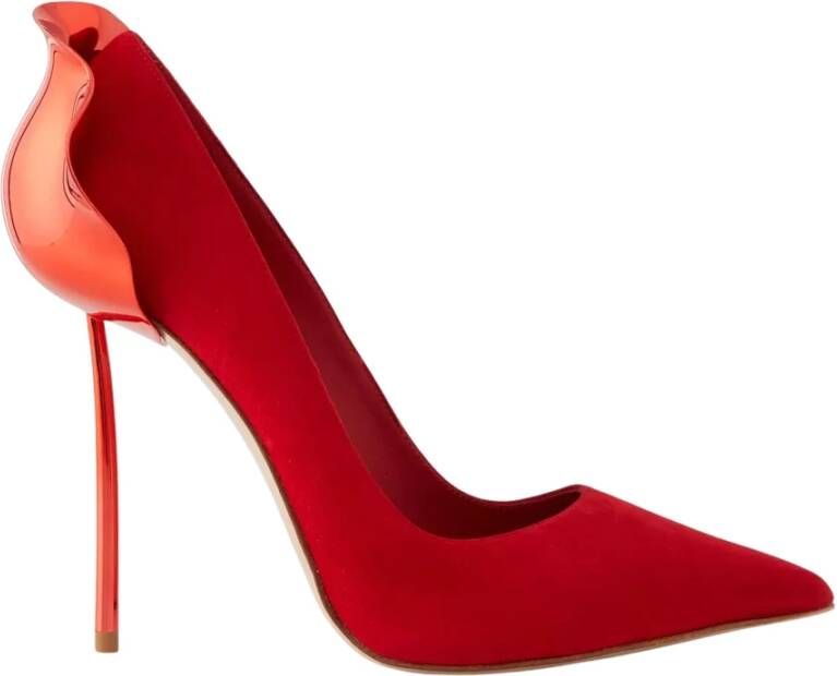 Le Silla Rode suède pumps Petalo