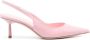 Le Silla Roze Lakleren Slingback Hakken Pink Dames - Thumbnail 1