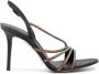 Le Silla Scarlet Rhinestone Sandalen - Thumbnail 1