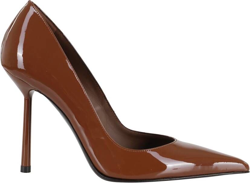 Le Silla Toffee Lakleren Stiletto Hakken