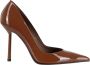 Le Silla Toffee Lakleren Stiletto Hakken - Thumbnail 1