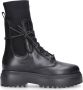 Le Silla Ranger -platform Ankle Boots Zwart Dames - Thumbnail 1