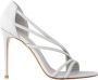 Le Silla Zilveren Stiletto Sandalen Scarlet - Thumbnail 1