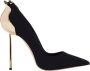 Le Silla Zwarte Suede Petalo Hakken - Thumbnail 1