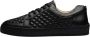 Leandro Lopes Ezio Zwarte Leren Sneakers Black Unisex - Thumbnail 1