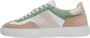 Leandro Lopes Handgemaakte Leren Lage Top Sneakers Multicolor Heren - Thumbnail 1