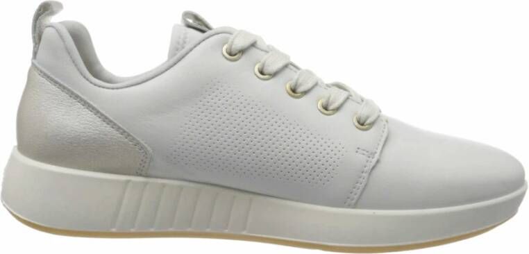 Legero Beige Damessneakers Platte zool